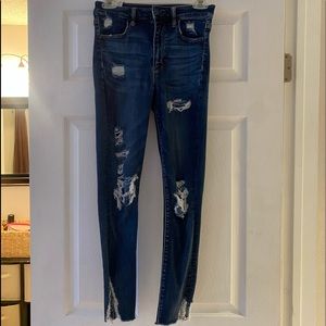 American eagle rip jeans